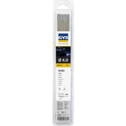 Électrodes rutiles E6013 GYS - Soudage acier toutes positions