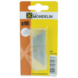 Lames trapézoïdales Mondelin x10 – Coupe nette et durable