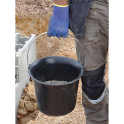 Seau maçon Mondelin 11L – Léger, robuste et pratique