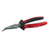 Pince à becs demi-ronds coudés bimatière Mob 200mm