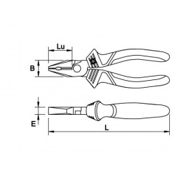 Pince universelle Mob – 180 mm, poignée bimatière