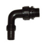 Raccord plastique à visser pour pompe coudé Spid'O F33/42 + Joint - M26/34 Ø25