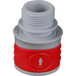 Raccord mâle SPID'O M20/27 bimatière - Filetage 3/4" pour arrosage