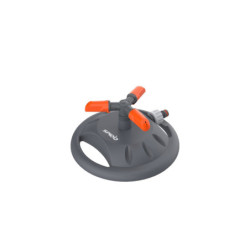 Arroseur rotatif Spid’O sur socle – 360°, buses réglables, 100 m²