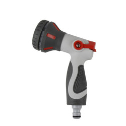 Pistolet arrosage Spid’O Poussé’O multi‑jets 8 positions – poignée gainée