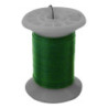 Fil carcasse Viso acier laqué vert diam0.4mm 30m