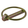 Goupille clip Viso acier bichromaté