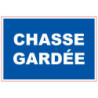 Panneau pvc Viso chasse gardée