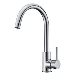 Mitigeur Évier Torquay Chromé Rousseau – Design moderne et économie d'eau – SuperQuincaillerie