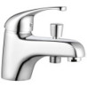 Mitigeur de baignoire Terma monotrou chromé Rousseau