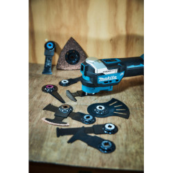 Makita DTM52ZJ • Découpeur‑ponceur 18 V – Brushless, AVT, 12 angles | SuperQuincaillerie