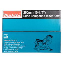 Scie ­à onglet radiale Makita LS1110F • 1450 W / Ø 260 mm – Précision pro | SuperQuincaillerie