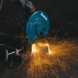 Tronçonneuse métal Makita LW401S • 2200 W / 355 mm – Puissance & précision | SuperQuincaillerie