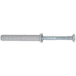 Cheville à frapper Fischer N‑S Ø 6×40 mm réf. 50355 – tête fraisée + clou fileté