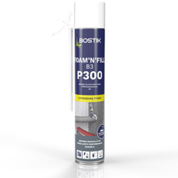 Mousse PU Bostik Foam’n’Fill B3 – P300 manuel ou P305 pistolet