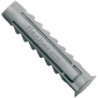 Cheville nylon avec collerette SX Fischer Ø6 x 30mm Blister x30
