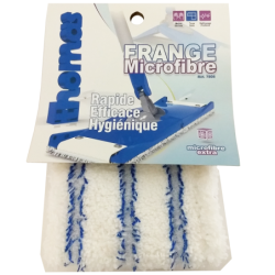 Frange microfibre Brosserie Thomas 7808 pour balai à plat 7807