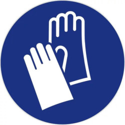 Disque Sens Obligatoire Ø300mm Novap – Signalisation rigide