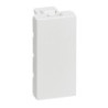 Obturateur Legrand Mosaic 1 module - blanc