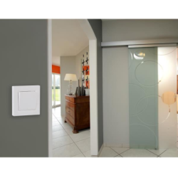 Interrupteur poussoir Schneider Asfora 10A blanc - SuperQuincaillerie