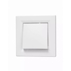 Interrupteur poussoir Schneider Asfora 10A blanc - SuperQuincaillerie