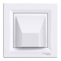 Sortie de câble 16A Schneider Asfora - Blanc - Pour installation intérieure