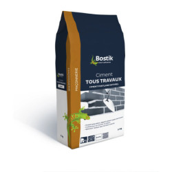 Ciment Bostik 301248 – Multi-usage pour maçonnerie intérieure et extérieure