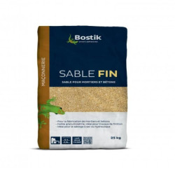Sable Fin Bostik – Pour mortiers, sablage et finitions précises