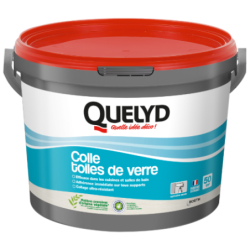 Colle Quelyd pour Toile de Verre – Application facile pour murs et plafonds