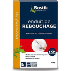 Réparez vos murs facilement avec l’enduit de rebouchage Bostik en poudre