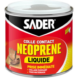 Colle Néoprène Sader 125 ml – Collage rapide et puissant tous matériaux