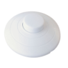Interrupteur Tibelec pour câble poussoir unipolaire blanc