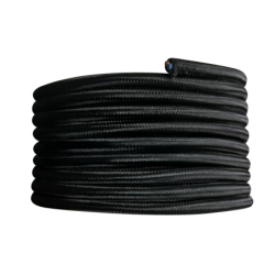 Câble électrique tissu Tibelec 4 m - 2x0,75 mm² - Souple et déco