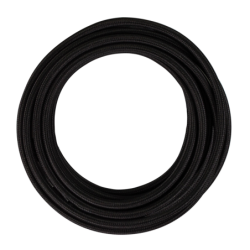 Câble électrique tissu Tibelec 4 m - 2x0,75 mm² - Souple et déco