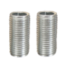 2 tubulures acier Tibelec 10x1 long