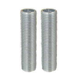 2 Tubulures acier TIBELEC 10x1 – Longueur 40 mm – Lot de 2
