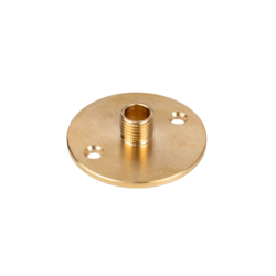 Raccord à plaque Tibelec laiton – Accessoire pour douilles et luminaires