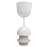 Suspension plastique Tibelec équipée E27