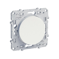 Bouton-poussoir Schneider Odace 10A – Blanc – Connexion rapide – S52A206