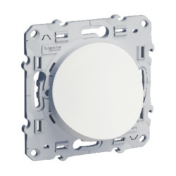 Sortie de câble Schneider Odace S52A662 – 6 à 12 mm, blanc, fixation par vis
