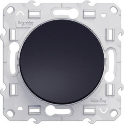 Bouton-poussoir Schneider Odace 10A anthracite SC5S54A206 – Connexion rapide