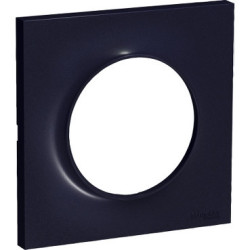 Plaque de finition Schneider Odace Styl anthracite – Clipsable – 1 poste