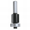 Mèche d'affleureuse droite + guide Leman Q.8 Ø19mm LU16mm