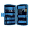 Coffret embouts et forets bois 1/4'' Leman 56 pièces