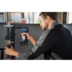 Pack 2 machines Bosch GSR 18V-55 + GDX 18V-200 + 1 chargeur et 2 batteries 18V - 4Ah