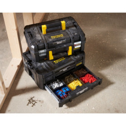 Kit malette + 2 tiroirs Pro-Stack FatMax Stanley L440 x H333 x P337 mm