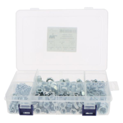 Coffret écrous hexagonaux Viswood 530 pièces – Réf. COEDBLC