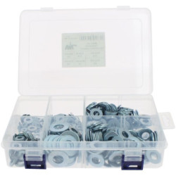 Coffret rondelles moyennes Viswood 640 pièces – Réf. COMNBLC