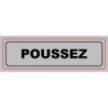 Panneau PVC adhésif Viso Ø170 mm H50 mm - Poussez