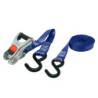 Sangle à cliquet 25 mm x 5 m Viso bleu TMU 250kg - Rupture 500kg